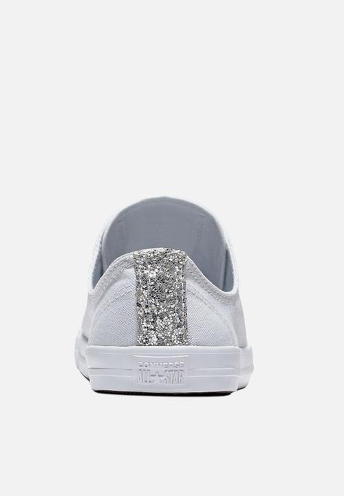 Converse - Chuck Taylor All Star Dainty Sneakers - Silver