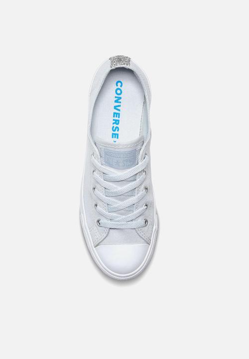 Converse - Chuck Taylor All Star Dainty Sneakers - Silver