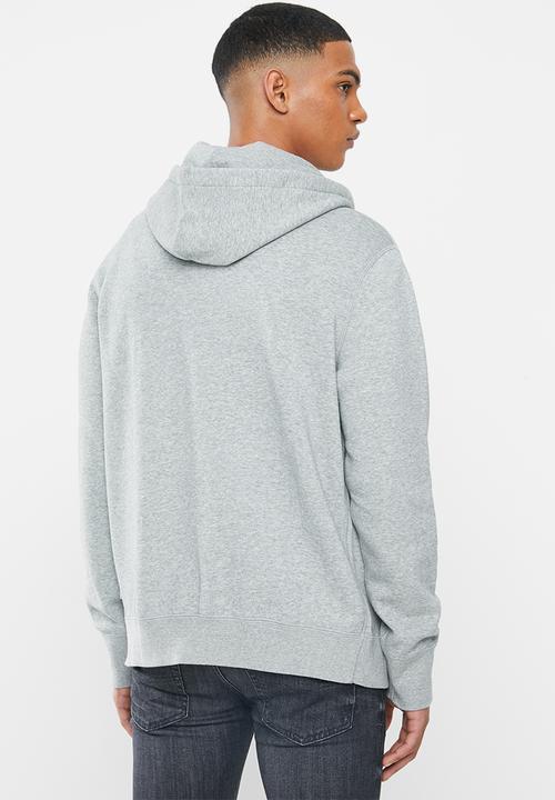 Converse - Core full zip hoodie - grey