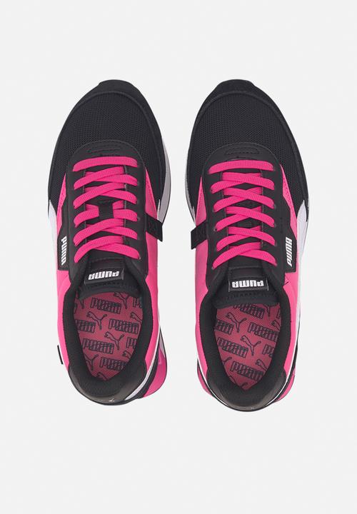 PUMA - Future rider neon play - puma black-luminous pink