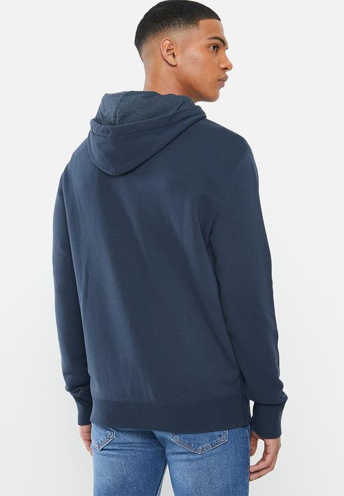 Converse - Core full zip hoodie - navy