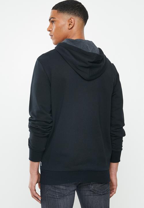 Converse - Core french terry fz hoodie - black