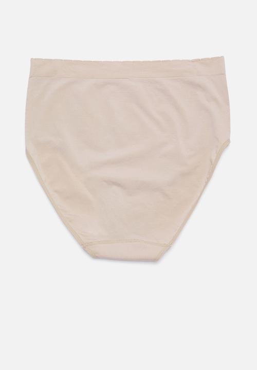 Playtex - Invisible high waist shaper - beige & black 
