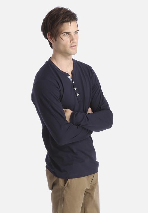 Selected Homme - Pima Ask Joe L/S Tee