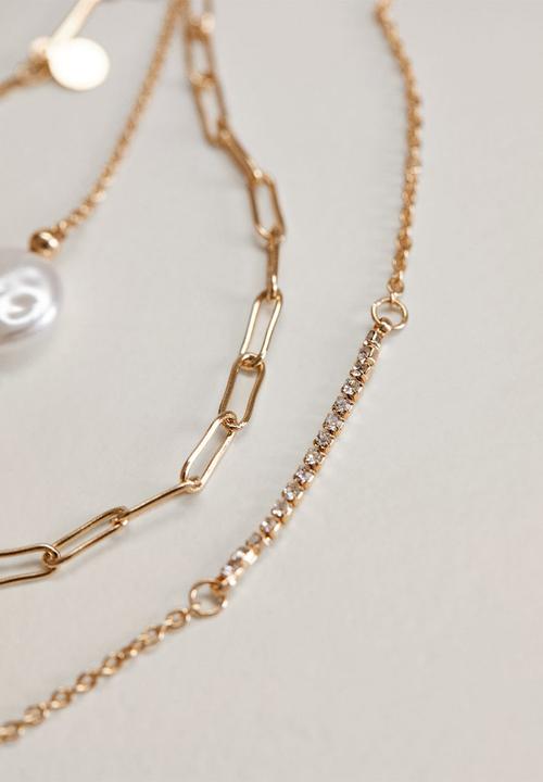 MANGO - Akebia bracelet - gold