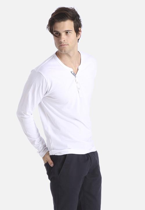 Selected Homme - Pima Ask Joe L/S Tee