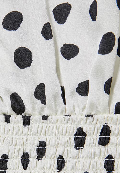 Superbalist - V-neck button down blouse - white