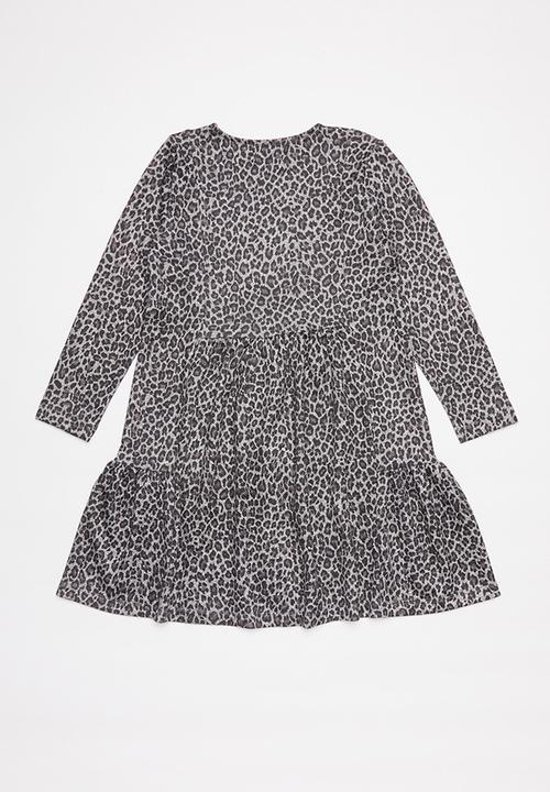 Superbalist Kids - Animal print dress - grey animal