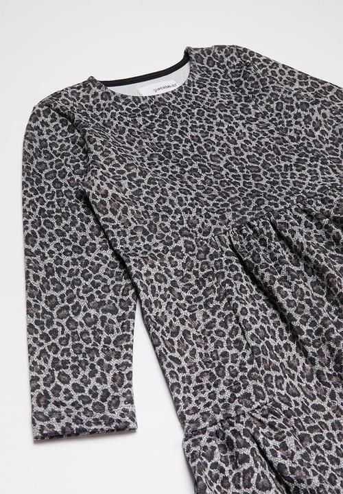 Superbalist Kids - Animal print dress - grey animal