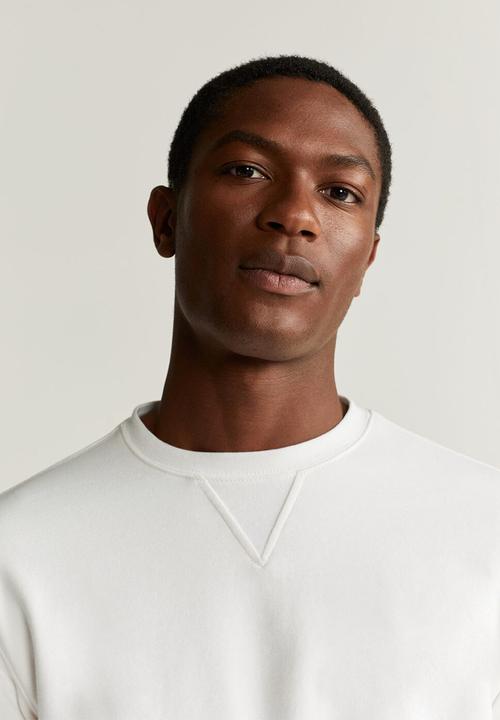 MANGO - Roma sweatshirt - white