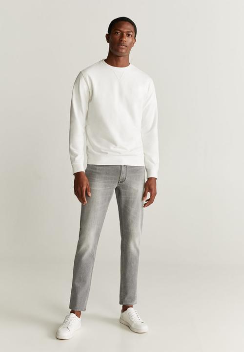 MANGO - Roma sweatshirt - white