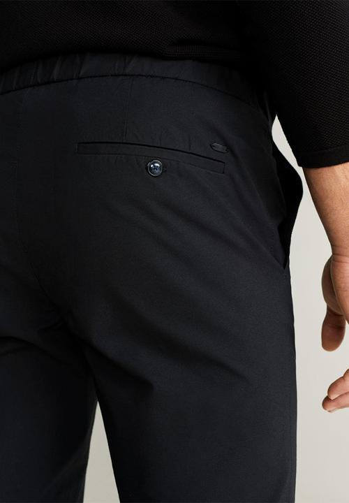 MANGO - Roma trousers - navy