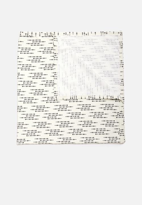 Sticky Fudge - Raindrop blanket - neutral 