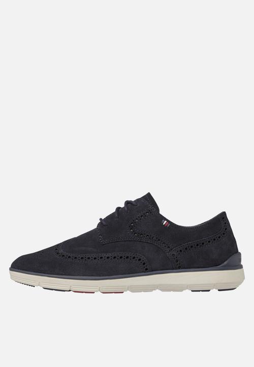 Tommy Hilfiger - Lightweight city suede shoe - navy