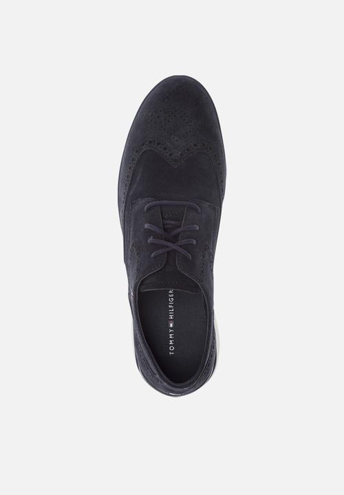 Tommy Hilfiger - Lightweight city suede shoe - navy