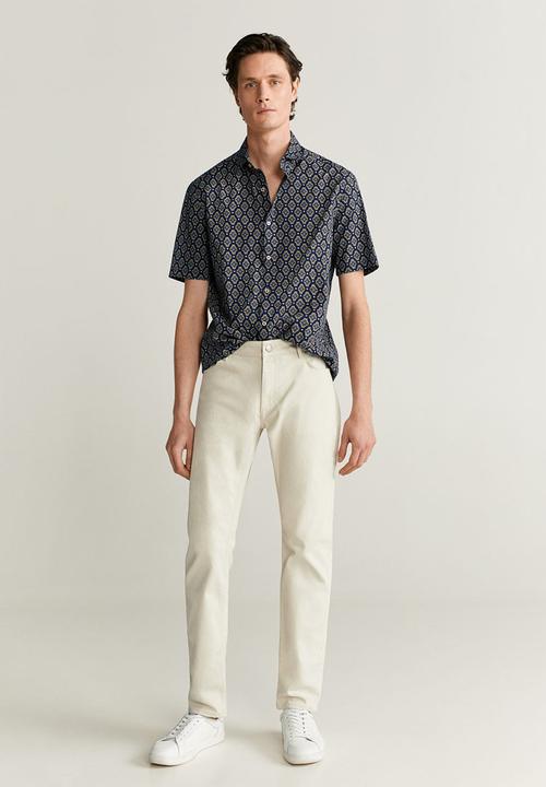MANGO - Seta shirt - multi 