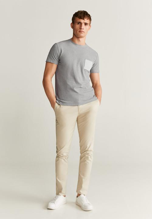 MANGO - Tomy6 T-shirt - grey