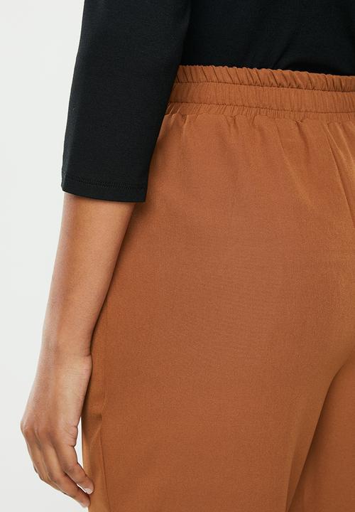 edit - Pull on tapered pant - rust 