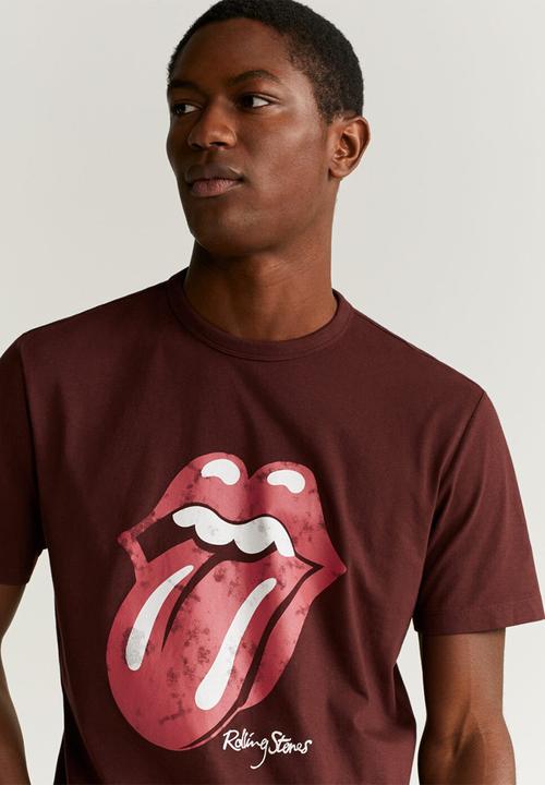 MANGO - Rolling T-shirt - red