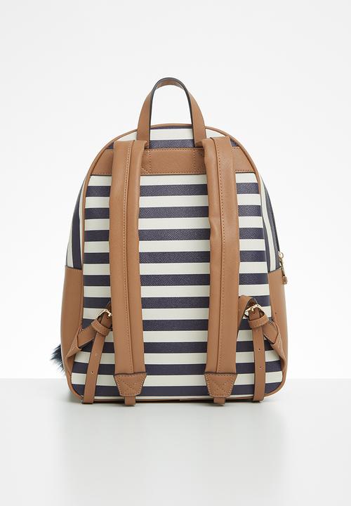 ALDO - Poara - navy & white