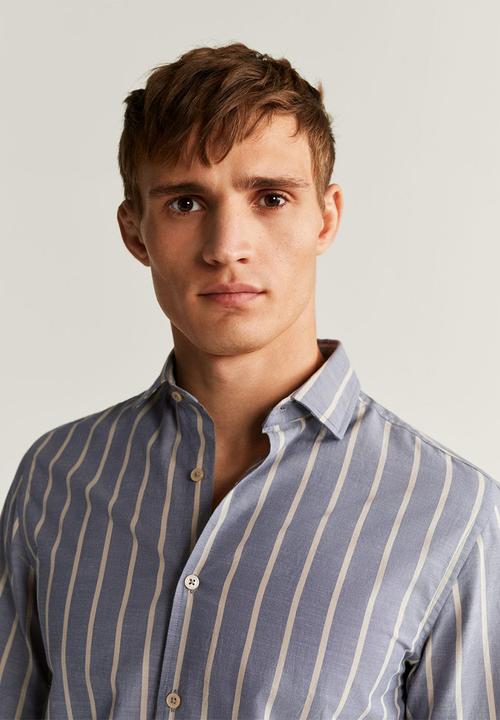 MANGO - Razor shirt - blue