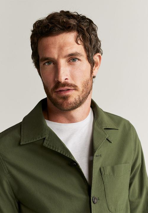 MANGO - Stanley jacket - green 