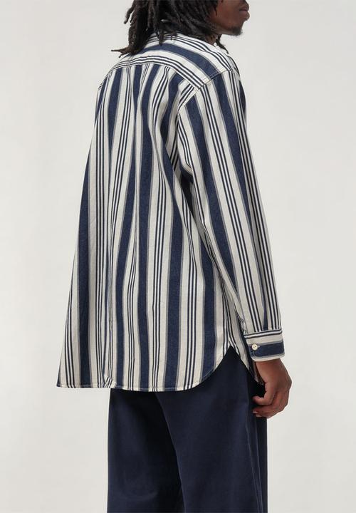 Levi’s® - Oversized classic worker stripe rinse - indigo