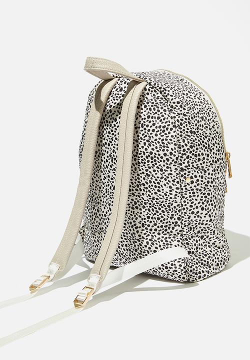 Rubi - Brazen backpack - black & cream 