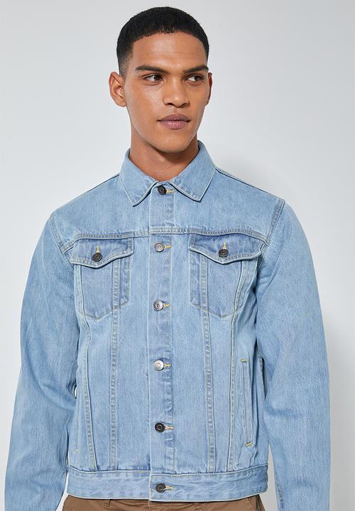 Superbalist - San fran denim trucker jacket - blue