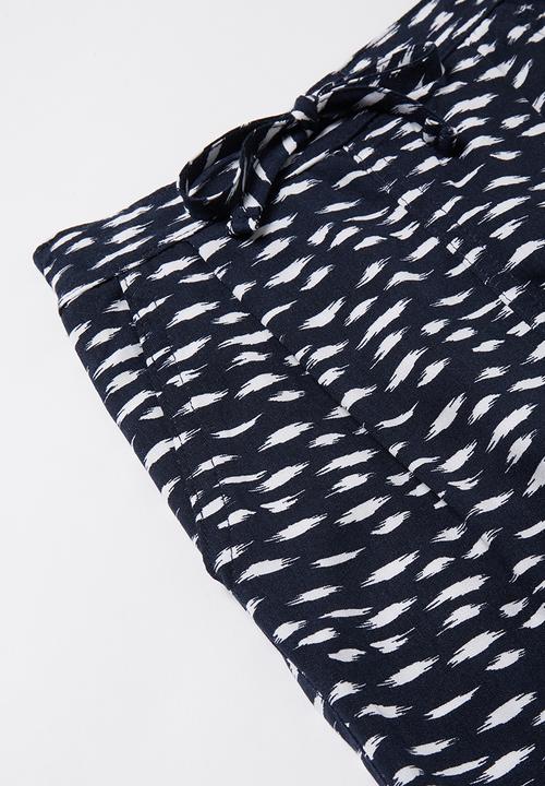 Superbalist Kids - Woven joggers - white & navy 