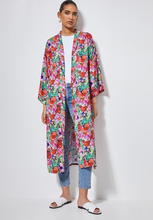Superbalist - Longer length shacket - multi 