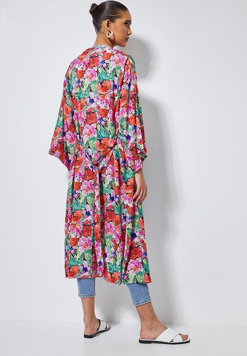 Superbalist - Longer length shacket - multi 
