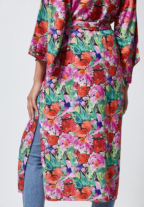 Superbalist - Longer length shacket - multi 