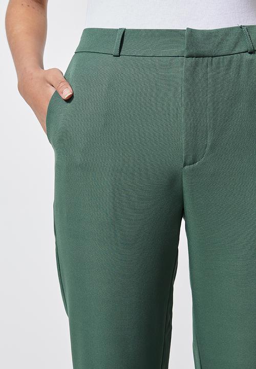 Superbalist - Formal trousers - green