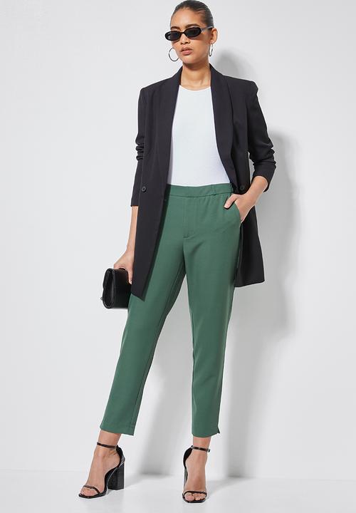 Superbalist - Formal trousers - green