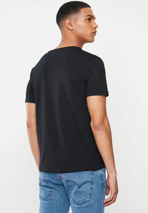KAPPA - Authentic essor slim 907 tee - black