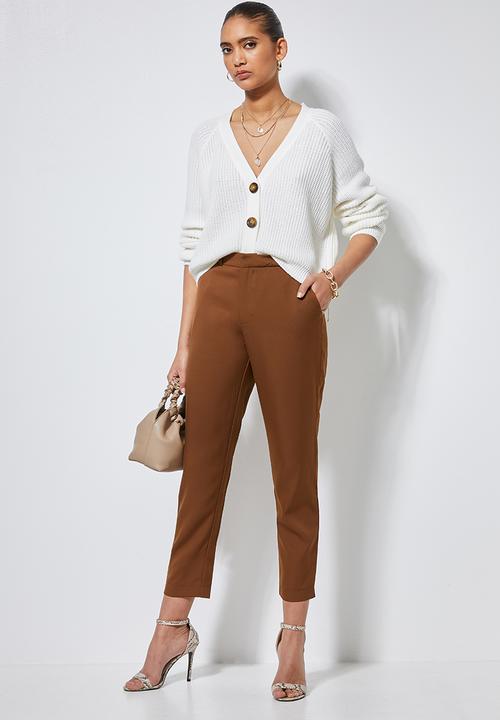 Superbalist - Formal trousers - brown