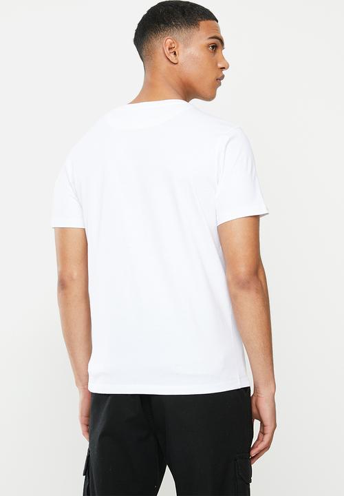 KAPPA - Authentic essor slim tee - white 