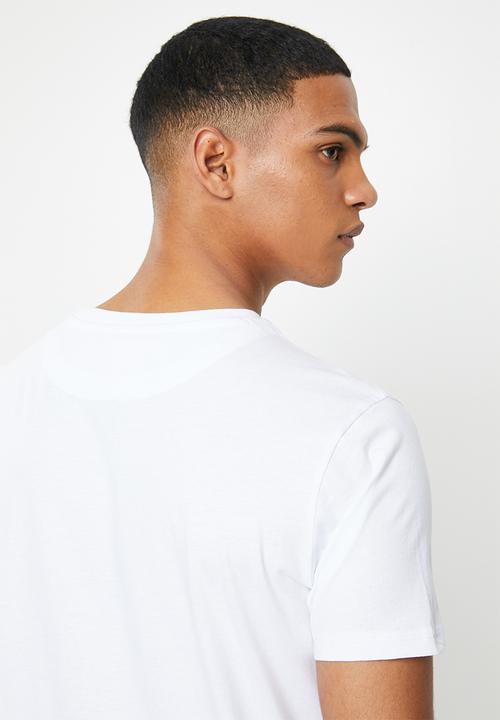 KAPPA - Authentic essor slim tee - white 