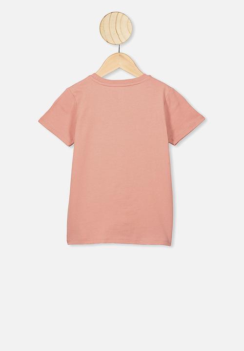 Cotton On - Stevie short sleeve embellished tee - pink
