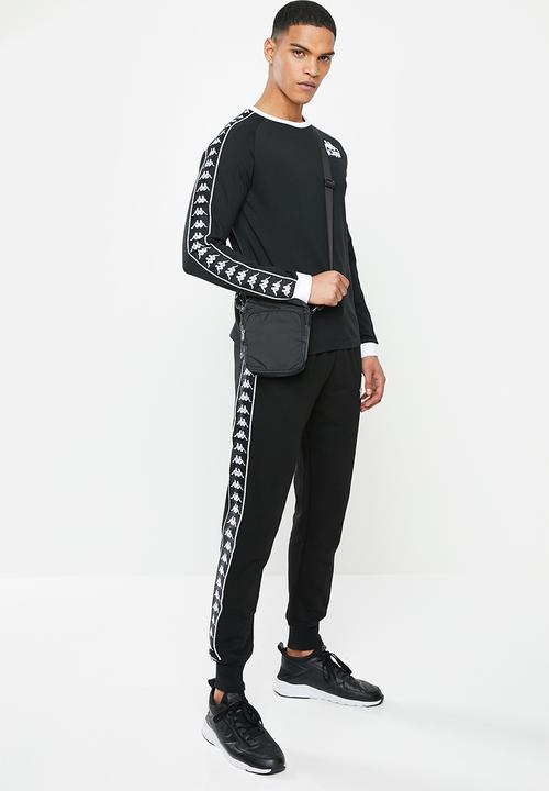 KAPPA - Auth dixon sweat - black & white