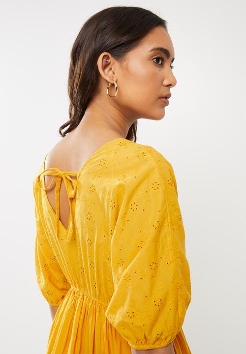 Cotton On - Woven barbara batwing mini dress - mango