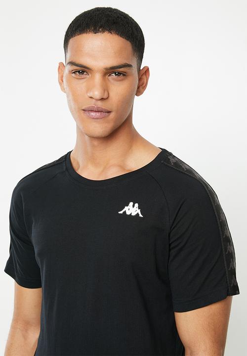 KAPPA - 222 Banda coen slim tee - black 