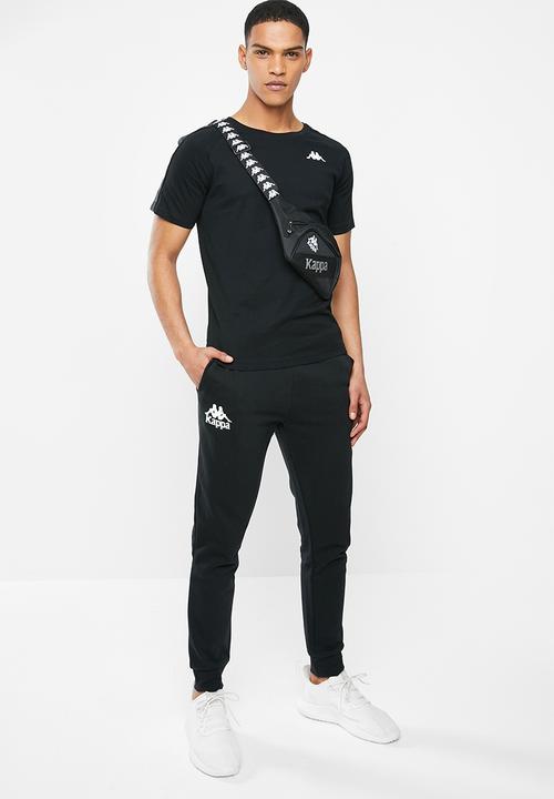KAPPA - 222 Banda coen slim tee - black 