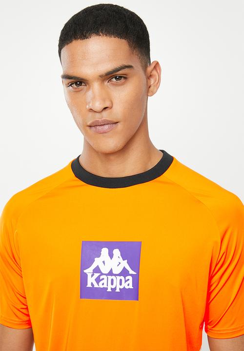KAPPA - Authentic beetroz tee - orange 