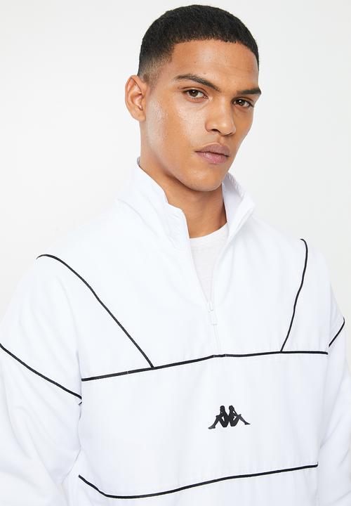 KAPPA - Authentic turny track top - white & black