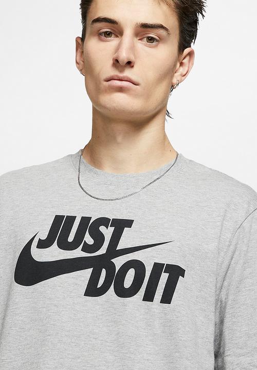 Nike - Just do it swoosh short sleeve tee - grey