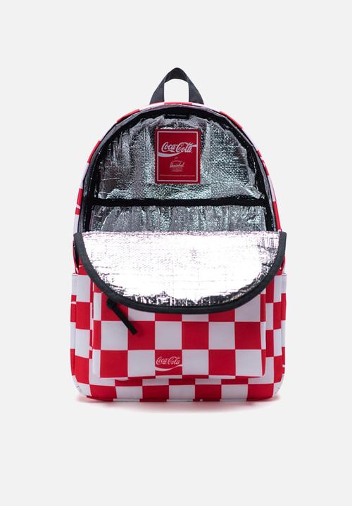 Herschel Supply Co. - Coca cola classic x-large - backpacks - red/white checkerboard