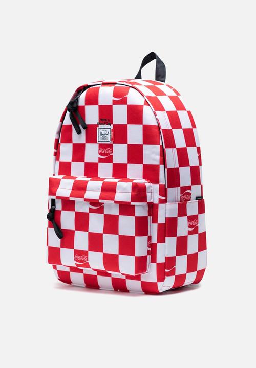Herschel Supply Co. - Coca cola classic x-large - backpacks - red/white checkerboard