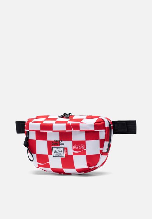 Herschel Supply Co. - Coca cola nineteen - hipsack - red/white checkerboard